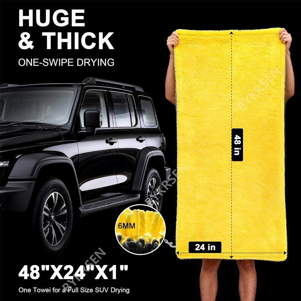1800GSM Car Microfiber Towel,  - Microfiber Car Drying Towel Super Absorbent recension och pris
